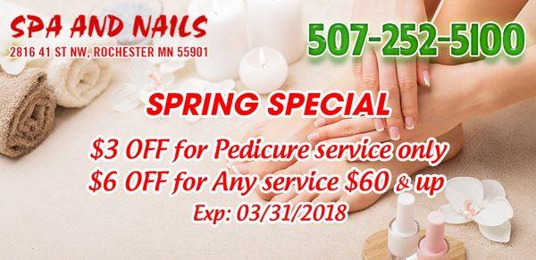 Special from Spa and Nails