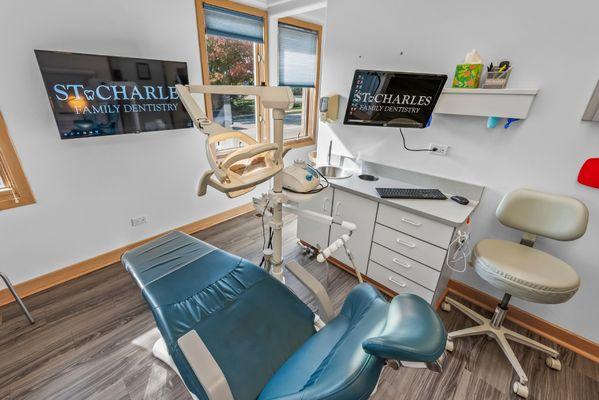 St Charles Family Dentistry Treatment Room