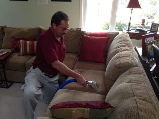 Upholstery cleaning