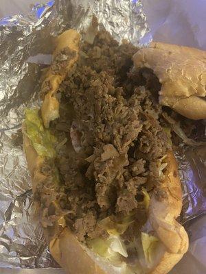 Cheesesteak without cheese?