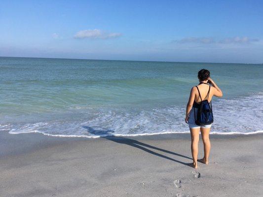 Had the beach to ourselves a lot of the time