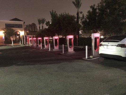 7 superchargers/ 1 for handicap = 8