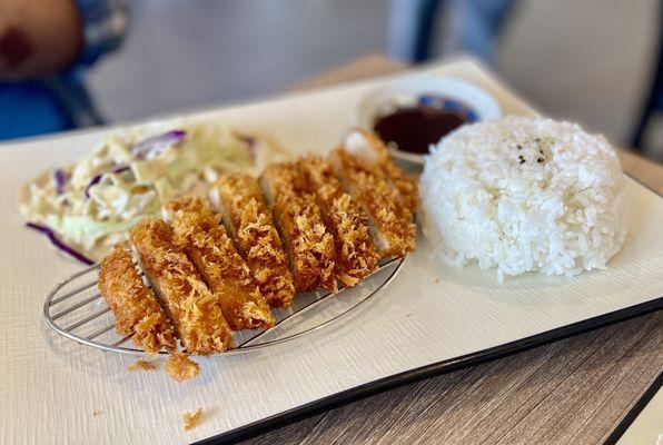 Pork cutlet plate