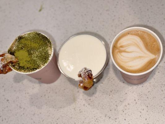 Dirty matcha, original , latte