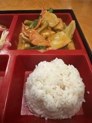 Sushi and Curry Lunch