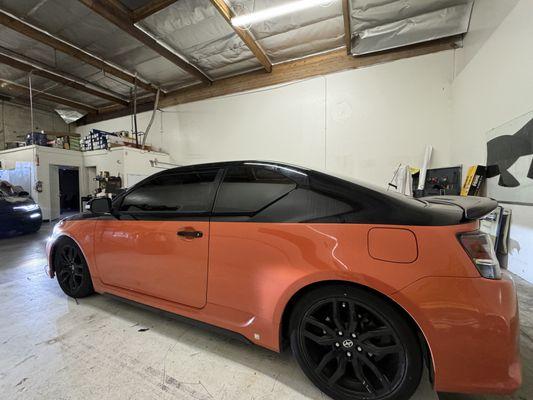 Scion TC al 5. % ceramic 99%uv protection 96%ir rejection