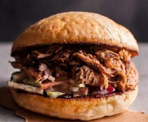 Pulled pork lunch