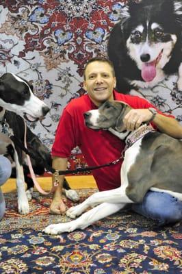 Joe Hadeed at the 2012 Super Pet Expo.