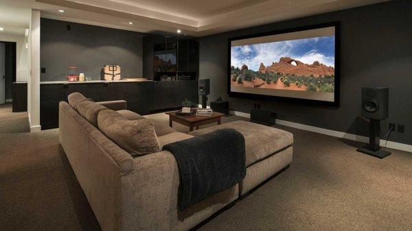 Beautiful Home Theater Design and Installation to fit your needs!