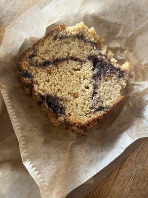 Mixed berry Rye Tea Bread