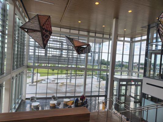 Main lobby of the community center