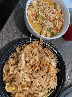 Evil Jungle Curry and Pad Thai