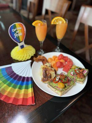 Pride drag brunch