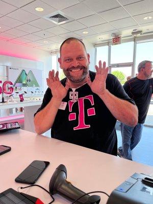 Ask for fruit when ever you are in the Mt Washington Tmoblie store, he will get you taken care of.