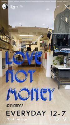 Love Not Money