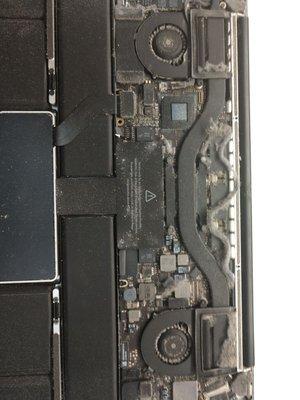 Most MacBook pros need cleaning every 2 years if not this happens causing overheating