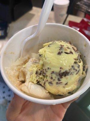 cake batter, praline pecan (incredible)