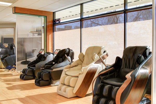 Massage chairs from Japan, Korea and China