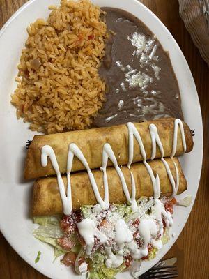 Chicken Flautas Specialty