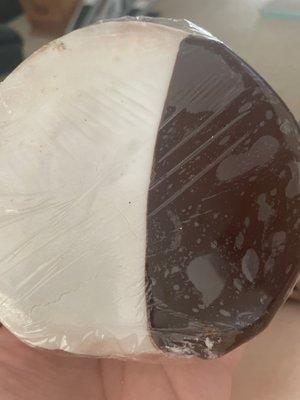 Black and white cookie