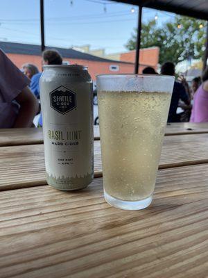 Seattle Basil Mint Cider