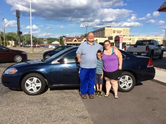 A great looking family, and a good looking car! Congrats to all of you on your new purchase at Easton Motors of Baraboo.