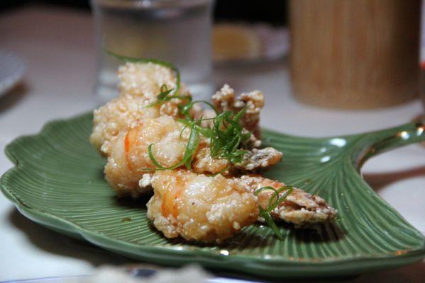 Honey Glazed Tiger Prawns  oyster sauce, lime, chili flakes