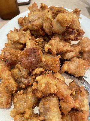 Garlic fried chicken