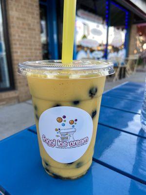 Mango Boba Tea