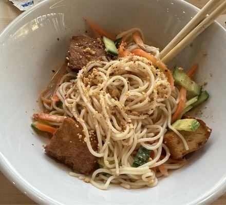 Peanut Noodle Bowl