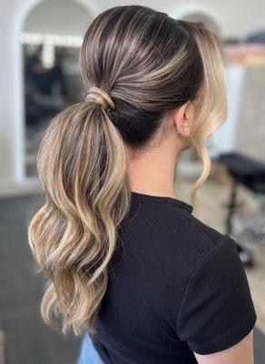 Texturized Ponytail