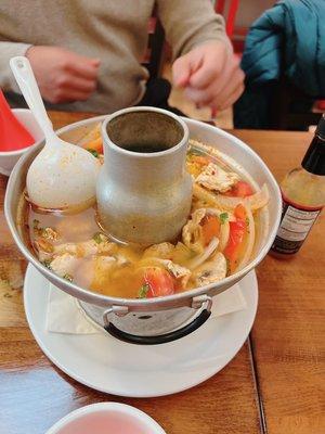 Chicken Tom Yum Soup