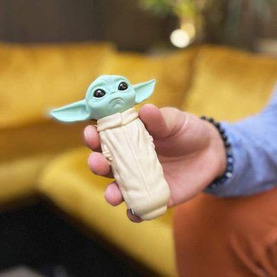 Baby Yoda silicone pipe