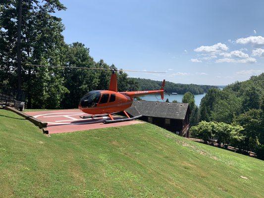 Atlanta Helicopters on Lake Lanier