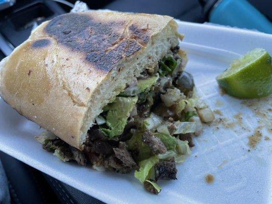 Carne asada torta