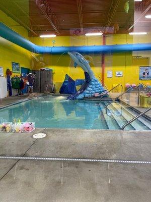 Kids swim class