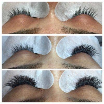 Volume lashes