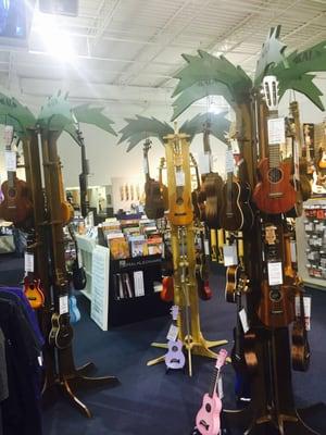 Plenty of Ukes to choose from!