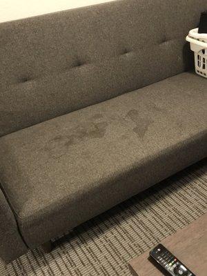 Couch stains