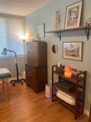 The Blue Room at Kenneally Acupuncture.