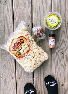 So excited to put that Amazing Hazel's seasoning on my popcorn!