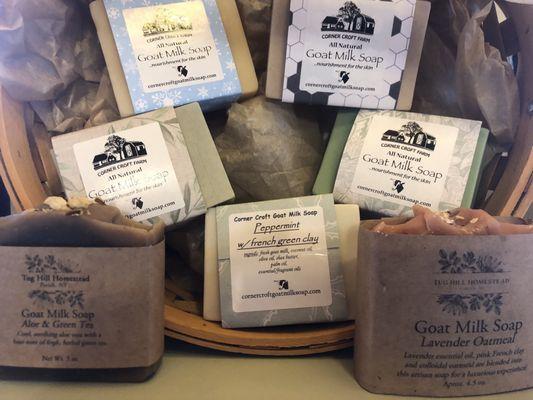 Tughill Homestead Goats milk Soaps and Lotions