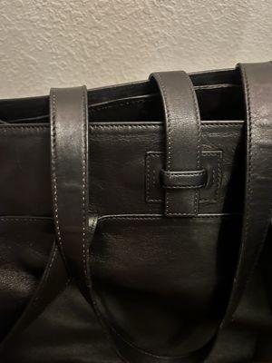 Retored Italian leather handbag circa 2002.