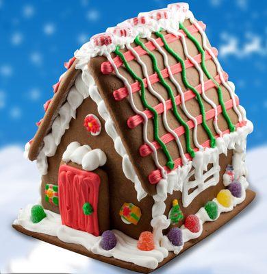 Handmade Gingerbread Houses