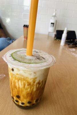 Brown sugar bubble tea