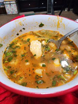 Fish soup.