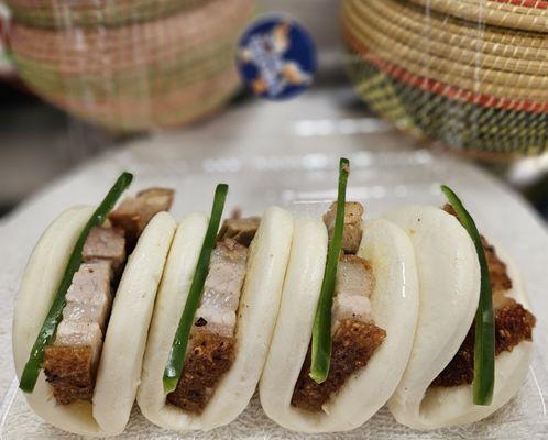 New on our Menu! 
Roast Pork Bao $12