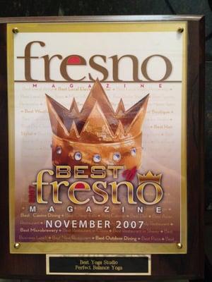 Fresno Magazine's Winner-Best Of Fresno