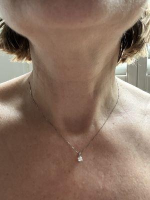 Diamond pendant