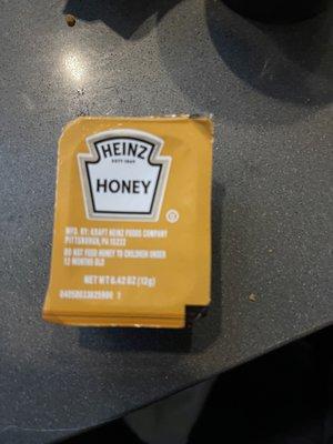 New honey dipping sauce for chicken tenders....  not amazing